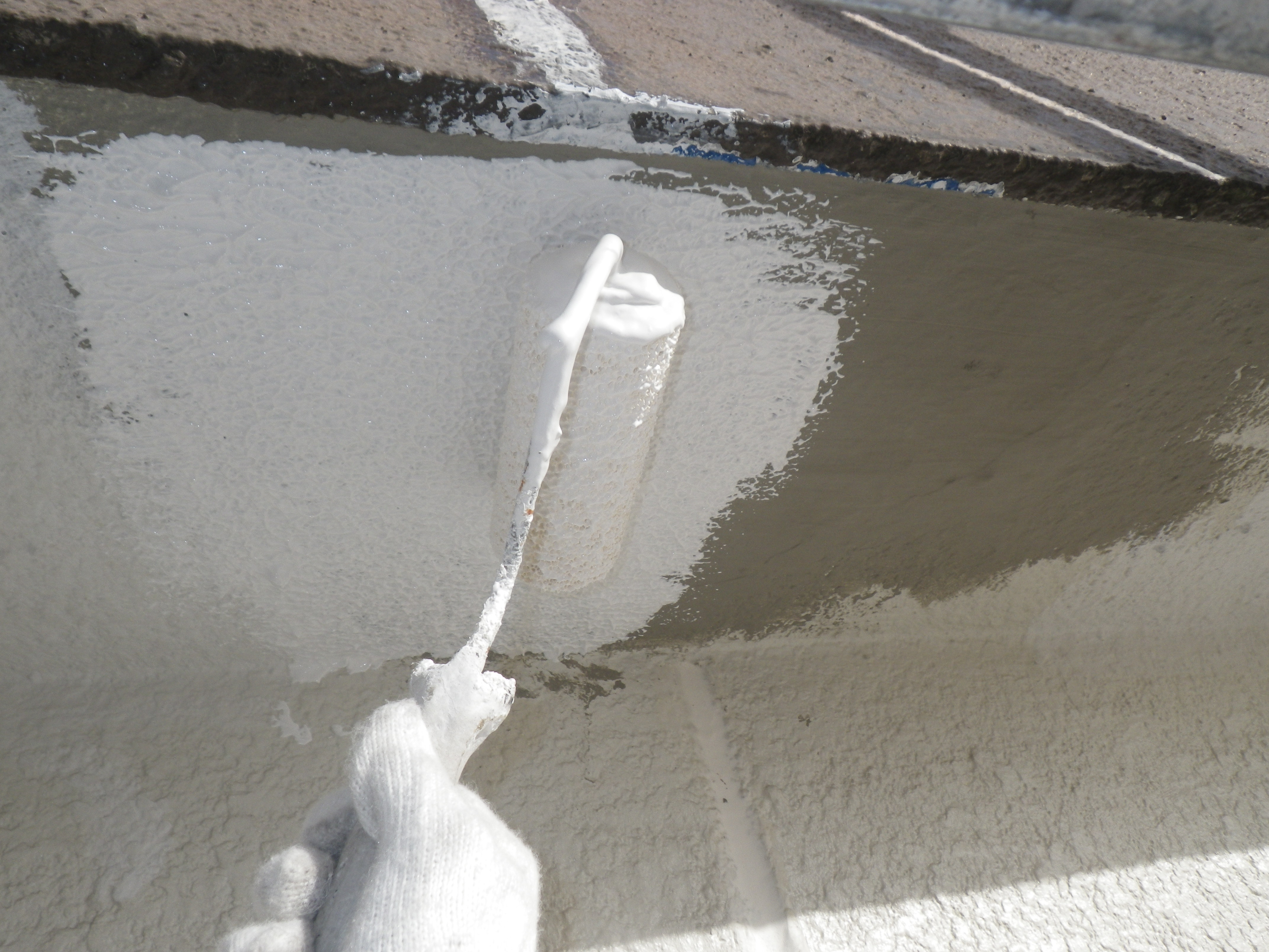 岸和田市ハイツ　外壁塗装工事着工しました！！