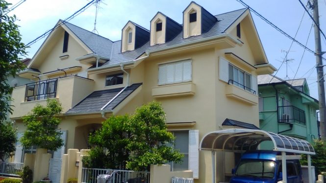 岸和田市Ｋ様邸　屋根・外壁塗装工事