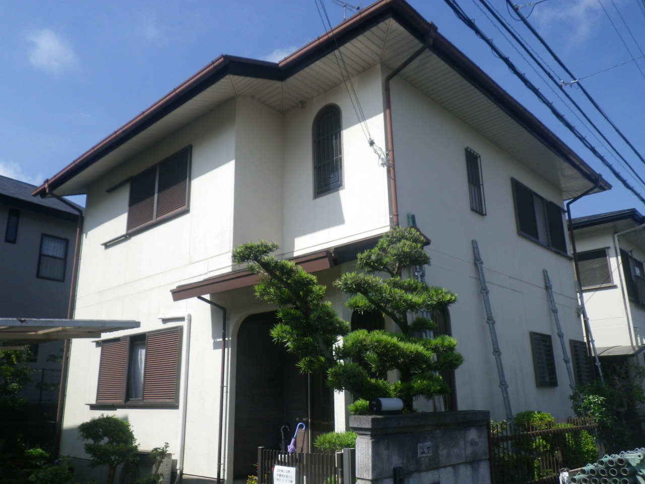 和泉市Ｙ様邸　外壁塗装工事着工しました！！