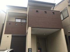 泉大津市H様邸　屋根・外壁塗装工事着工しました！！