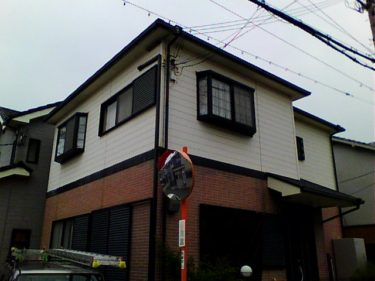 貝塚市D様邸　屋根・外壁塗装工事着工しました！！
