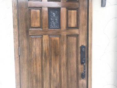 和泉市K様邸　木製扉