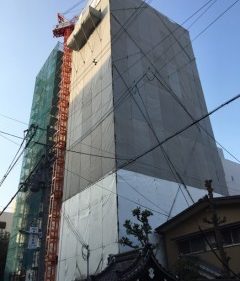 大阪市マンション　新築塗装